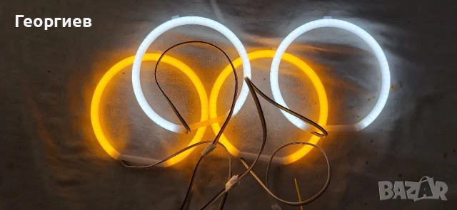 BMW E65 Cotton angel eyes Ангелски очи БМВ Е65