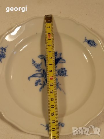порцеланова чиния Meissen , снимка 8 - Чинии - 44252042