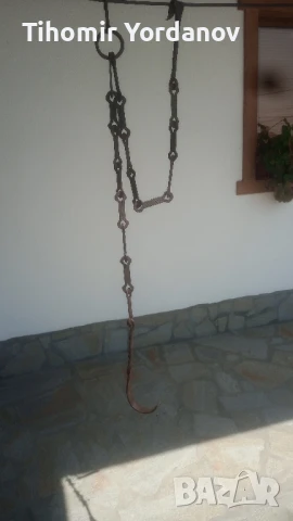 Верига за огнище., снимка 13 - Антикварни и старинни предмети - 50786688