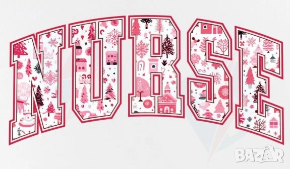 Коледни щампи за медицински сестри, снимка 7 - Коледни подаръци - 52688264