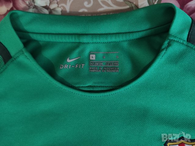 Тениска Nike FCB BARCELONA 12-13г., снимка 5 - Детски тениски и потници - 34733538