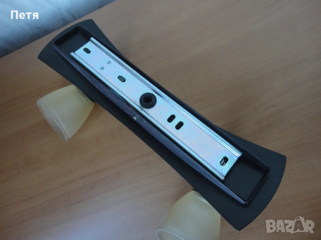 Стенен аплик венге, снимка 4 - Лампи за стена - 53340832