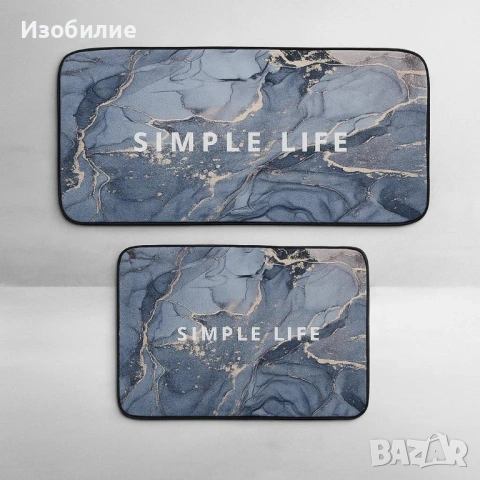 Комплект водоустойчиви постелки за кухня, различни цветове, снимка 12 - Други - 53726249