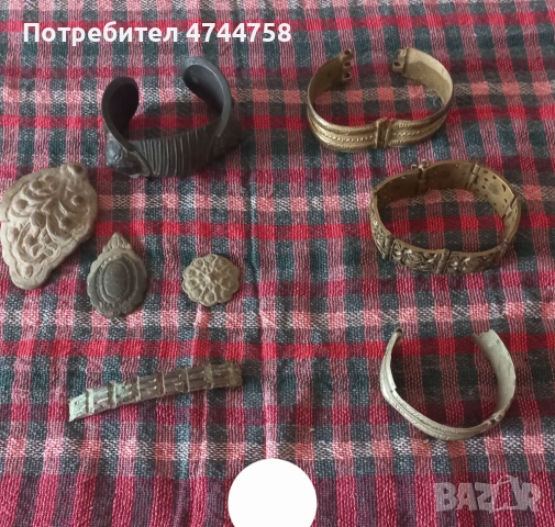 💠Стари гривни/брошки/пафти💠, снимка 3 - Антикварни и старинни предмети - 53691788