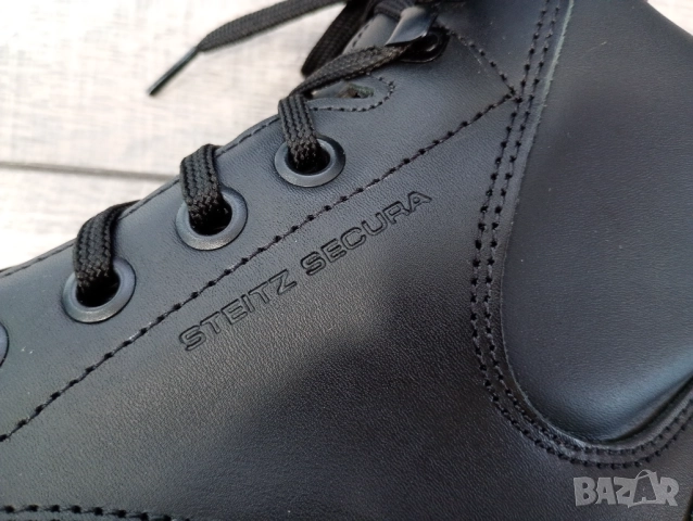 Steitz Secura мъжки кожени обувки с метално бомбе номер 42 , снимка 3 - Мъжки боти - 52040177