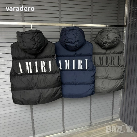 Мъжки елек Amiri, снимка 4 - Спортни дрехи, екипи - 51991389