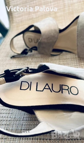 Скъпи елегантни сандали DI LAURO Италия, снимка 8 - Сандали - 51045049