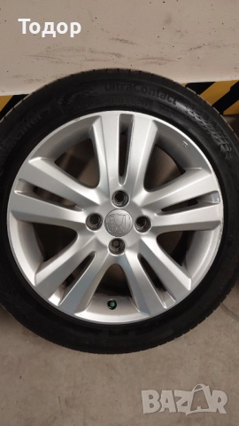 Джанти 16" за Хонда Джаз 2008-2015 с летни гуми Континентал, снимка 3 - Гуми и джанти - 52884821