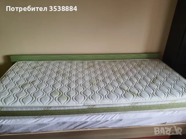 Продавам употребяван двулицев матрак Magniflex 90/200 см., снимка 3 - Матраци - 47613290