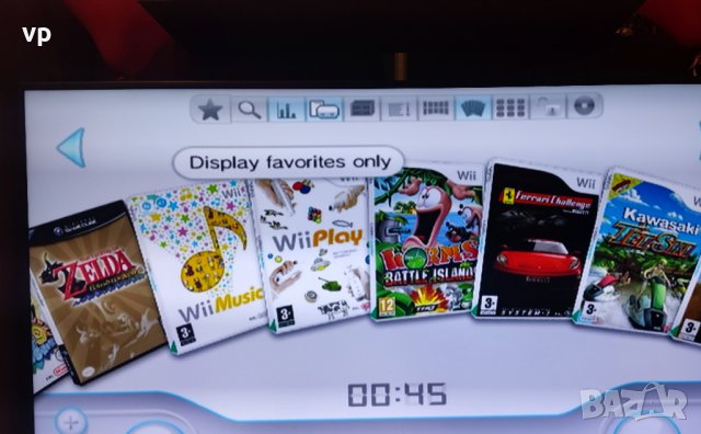 Хакната конзола Нинтендо с HDMI с Джойстици WII ПЪЛЕН КОМПЛЕКТ с МНОГО игри Nintendo Wii SUPER MARIO, снимка 16 - Nintendo конзоли - 39771465