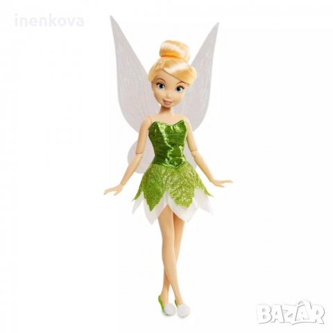 Оригинална кукла Тинкърбел Камбанка Питър пан Дисни Стор Disney store , снимка 14 - Кукли - 29652271