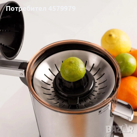 Професионална сокоизстисквачка Taurus Easy Press 1000 Legend – 1000W AC мотор и неръждаема стомана, снимка 7 - Сокоизстисквачки и цитрус преси - 51636527