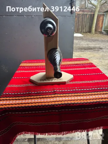 Стойка за вино, снимка 2 - Маси - 49336089