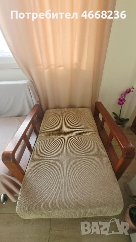 Разтегателен фотьойл -кресло, снимка 3 - Дивани и мека мебел - 52647934