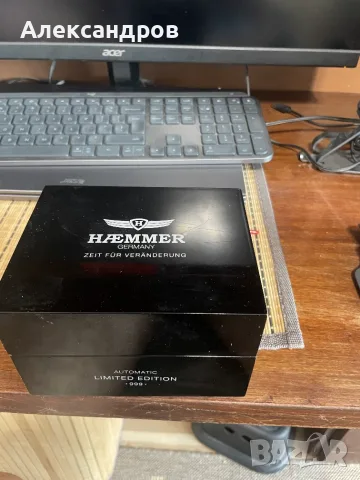 Haemmer LA-01 Ben Charactica Automatic, снимка 13 - Мъжки - 55748056