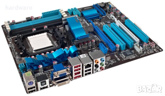 дънна платка motherboard asus m4a85td v evo socket сокет am3, снимка 2 - Дънни платки - 29767064