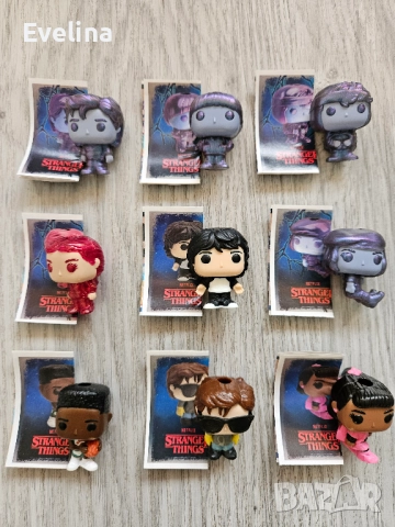 Фигурки Stranger Things Киндер Kinder Joy Funko Pop Will, снимка 2 - Колекции - 52386692