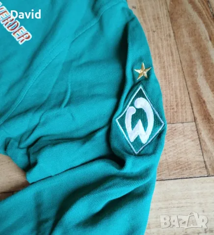 Оригинална памучна фланелка с дълъг ръкав на Вердер Бремен, снимка 3 - Футбол - 50258169