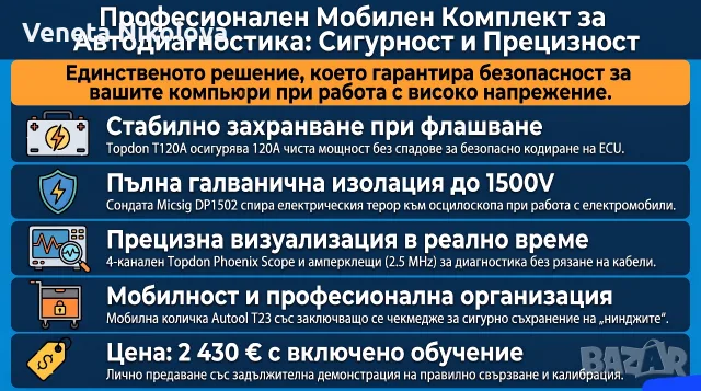 Професионален комплект за автодиагностика , снимка 13 - Аксесоари и консумативи - 56058284