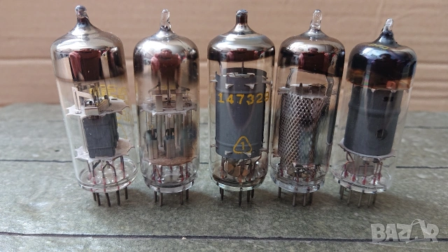Радиолампи EABC80,EBF89, UBF89. , снимка 2 - Ресийвъри, усилватели, смесителни пултове - 53303212