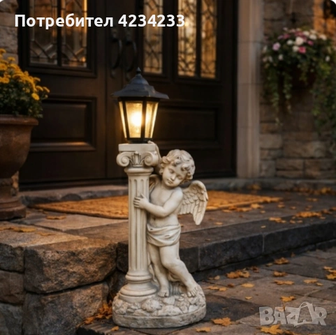 Соларна лампа ангел 