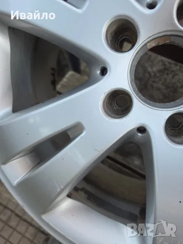 Оригинални джанти 17" Mercedes W204 (5x112) Borbet – 7.5J ET47, снимка 10 - Гуми и джанти - 55771931