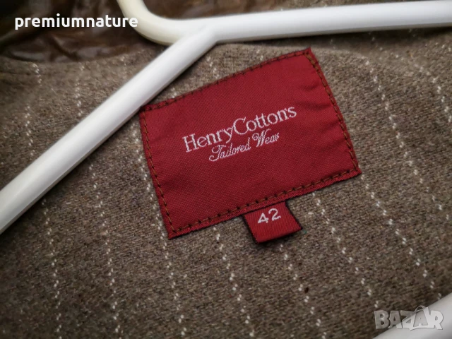○ HENRY COTTON'S Italy ○ мъжко яке ○, снимка 5 - Якета - 50478021
