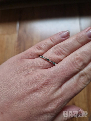 ПРОМОЦИЯ! ДВА ЗА ЕДИН пръстени със зелени камъни, снимка 2 - Пръстени - 52398681
