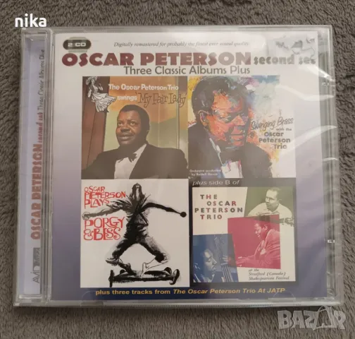 CD: Неразопакован албум с 2 диска на Oscar Peterson Оскар Питърсън, снимка 1 - CD дискове - 47865114