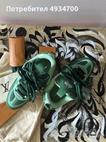 Louis Vuitton LV Skate Line GO0224 – EU 43 – НОВИ, снимка 5 - Кецове - 55906772
