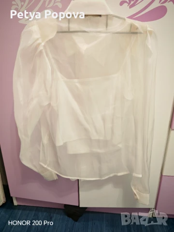 Риза с цветни камъни, снимка 4 - Ризи - 50942339