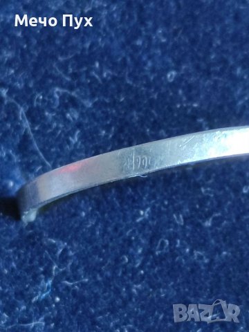 Сребърен пръстен (109), снимка 6 - Пръстени - 39893129