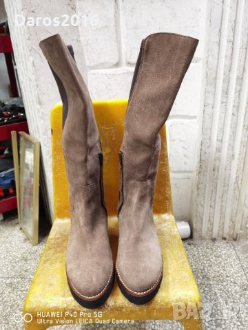 Страхотни дамски ботуши Urban viniace 39 номер, снимка 3 - Дамски ботуши - 34310057