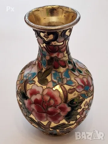 Стара Китайска ваза Клоазон, снимка 1