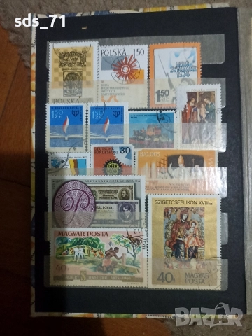 Пощенски марки около 150 броя различна тематика ,на 35 г ,отлично запазени с класьор 100 лв, снимка 14 - Нумизматика и бонистика - 51762930