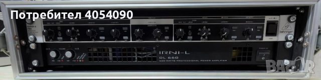IRNI DL660+Behringer SUPER X PRO CX2310+Cace Proel