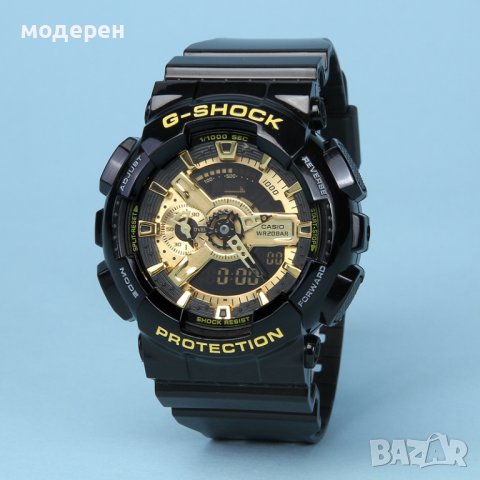 Продавам G SHOCK GA100 черно червен и др. всичко активно реплика, снимка 14 - Мъжки - 39127269