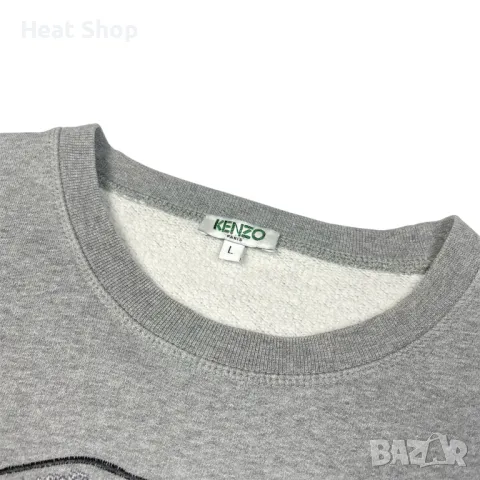 Дамска блуза Kenzo Paris Tigerhead Embroidery Graphic Sweatshirt, снимка 3 - Блузи с дълъг ръкав и пуловери - 48571843