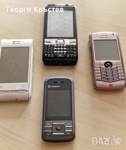 Blackberry 8120, LG GT540, Vodafone 533 и F917 - за ремонт или части.