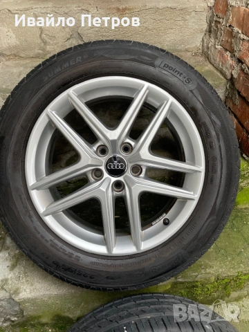 Нови джанти 17'  5x112 с нови летни гуми, снимка 2 - Гуми и джанти - 53689583