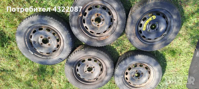 Джанти с гуми 175/65/14 от FORD FIESTA 1.2I 60 К.С 2009-2013Г.
