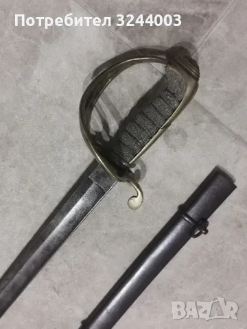 Стара Английска офицерска пехотна сабя , снимка 2 - Други ценни предмети - 47498940