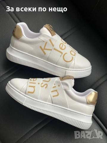 Calvin Klein Дамски Маратонки🔝Дамски Спортни Обувки Келвин Клайн - 2 Налични Цвята Код E811, снимка 10 - Маратонки - 51477300