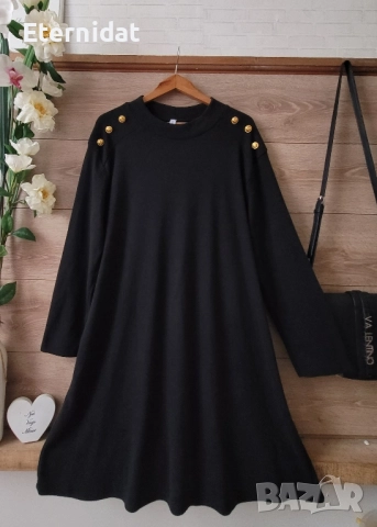 Есенно зимна рокля , снимка 3 - Рокли - 52059371