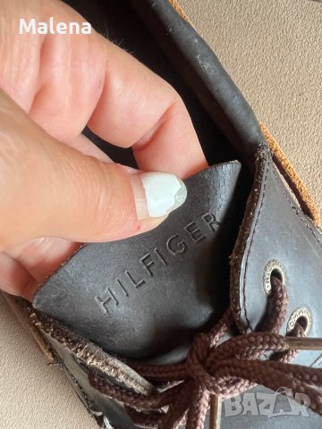 Оригинални мъжки обувки на tommy hilfiger !, снимка 3 - Мокасини - 41865348