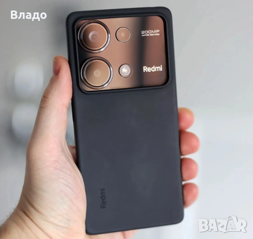 Нов смартфон Xiaomi Redmi Note 13 Pro, 8GB RAM, 256GB, Midnight Black, Android 15, снимка 5 - Xiaomi - 53307700