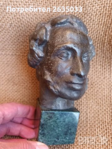 ПЛАСТИКА ПОРТРЕТ ПУШКИН, снимка 3 - Колекции - 40071943