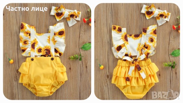 Боди-рокли за малки принцеси, снимка 4 - Бебешки рокли - 41835382