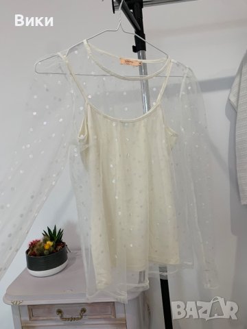 Дамска блуза в размер М, снимка 2 - Блузи с дълъг ръкав и пуловери - 44275676