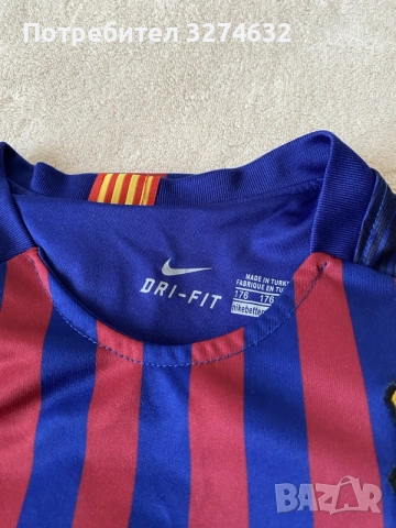 Детски футболен екип Messi и нови футболни чорапи Barsa, снимка 3 - Футбол - 55911063